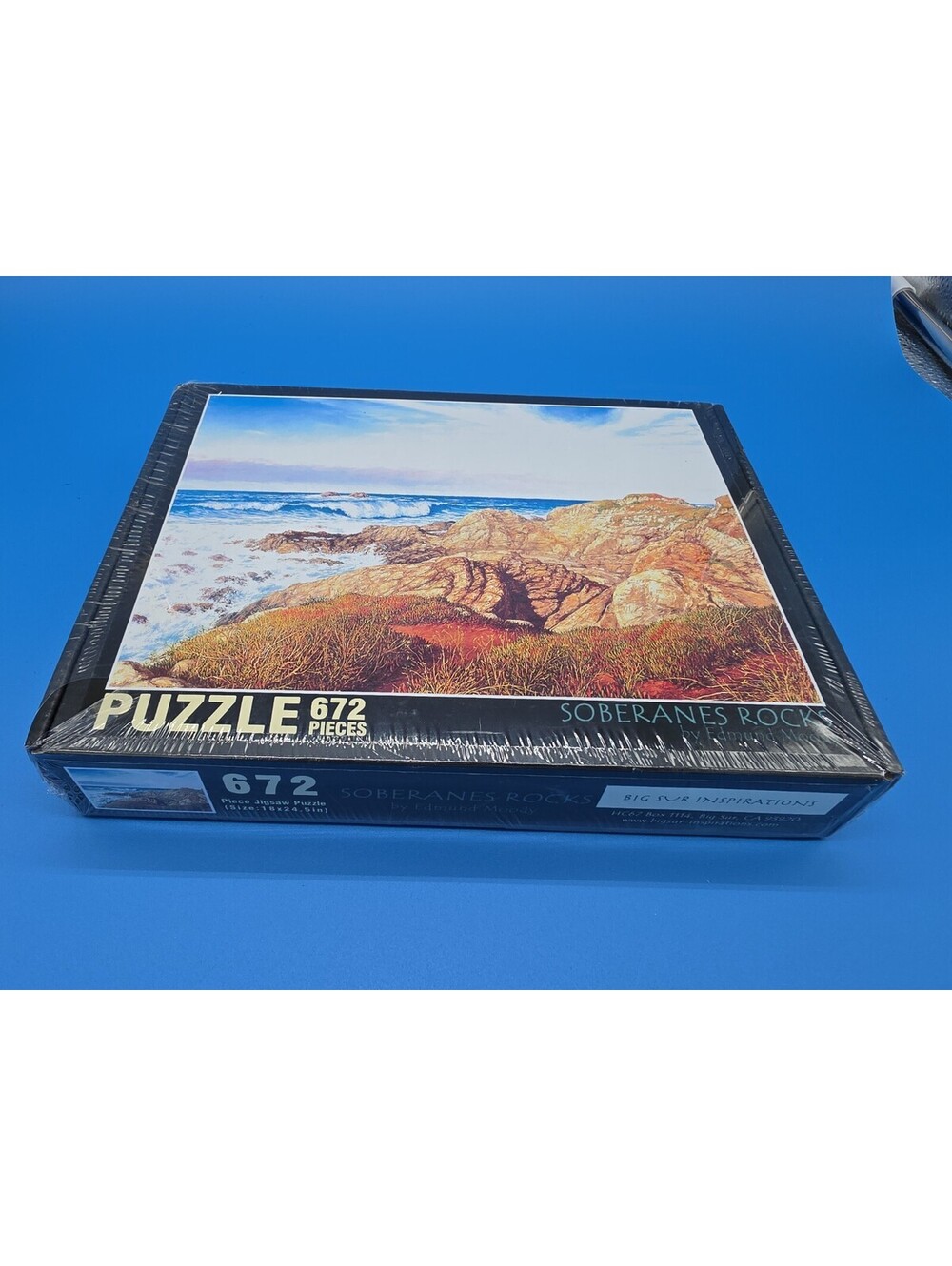 Soberanes Rocks 672 Piece Jigsaw Puzzle Coastal Seascape New Sealed Edmund Moody